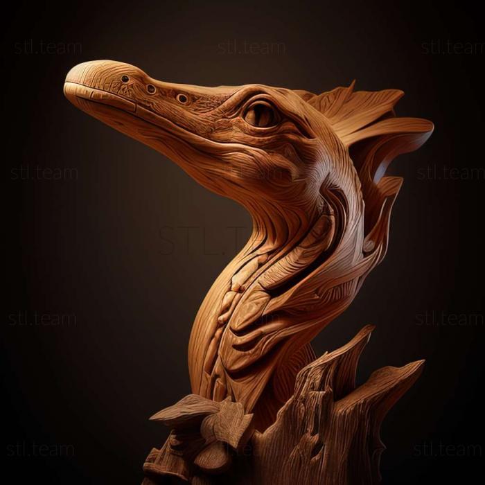 3D модель Друсилазаура (STL)